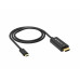 1M, USB-C to HDMI 4K Adapter Cable